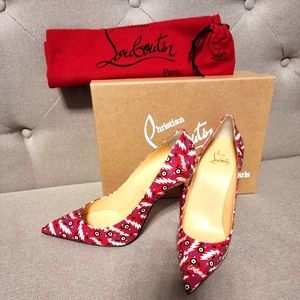 Christian Louboutin Kate 100 patent ginzana